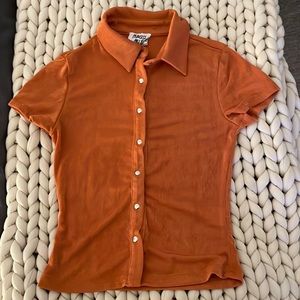 Princess Polly Harvey Top Orange